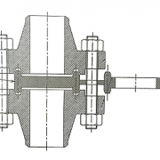 Заглушка поворотная ТМ-06-ДТА-001 DN150 - Литейное производство - чугун, сталь, медь, бронза. Металлообработка по чертежам.